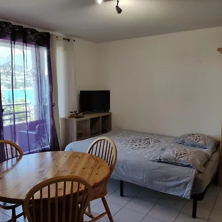 Studio Vue Sur Lac Et Montagne Savines-le-Lac Exterior foto